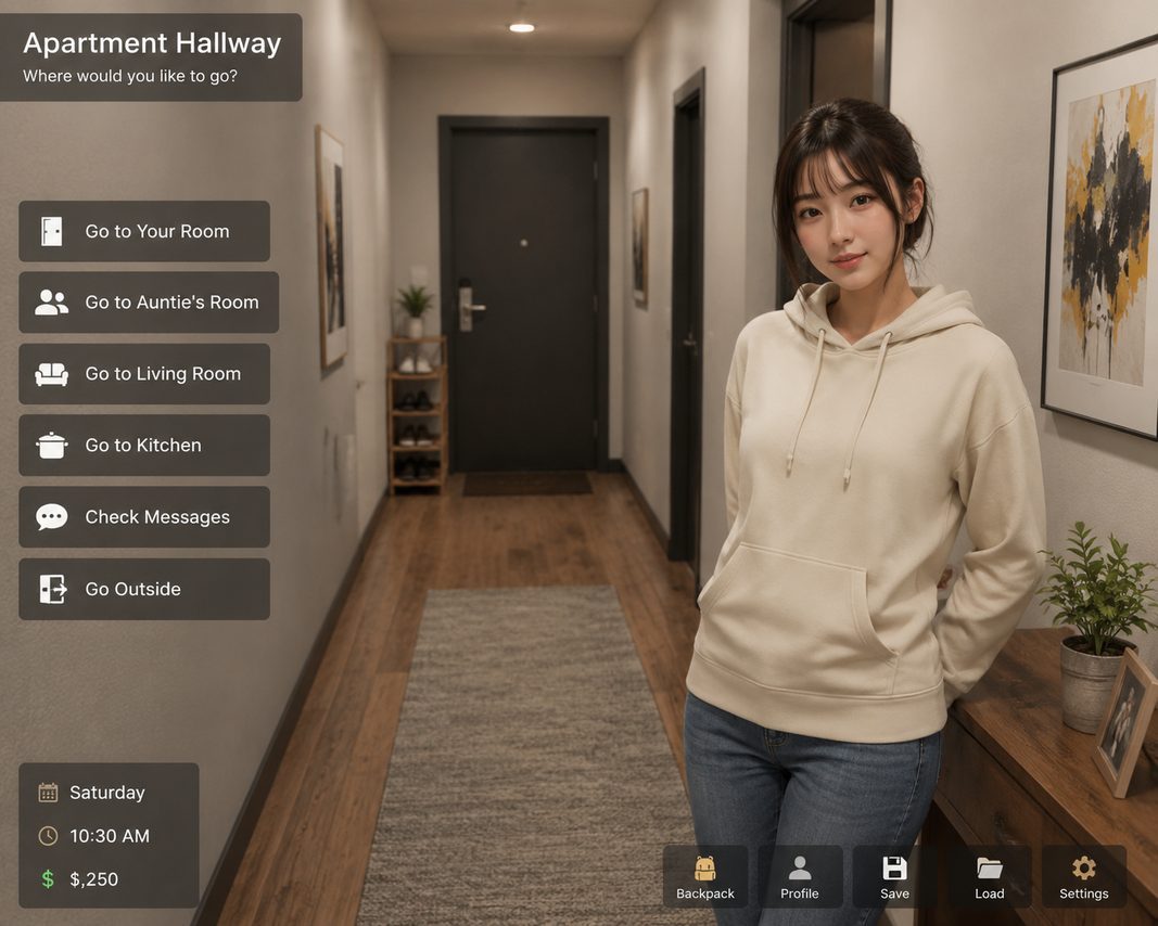 我的可爱表姐 地图探索 展示图 6